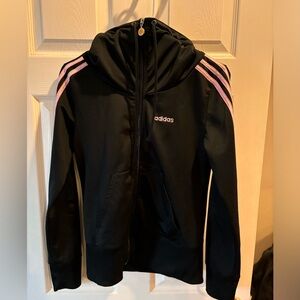 Cowl neck adidas jacket